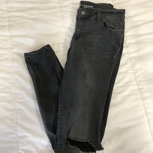 Old Navy Faded Black Skinny Jeans